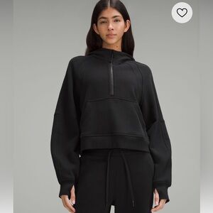 Lululemon scuba oversized half zip hoodie xs/s